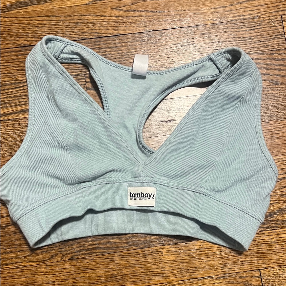 TomboyX racerback sports bra
